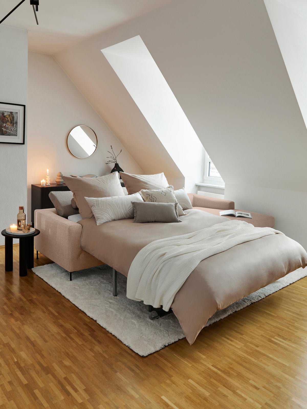 Cudrino Sofa Bed (3-Seater) with Mattress