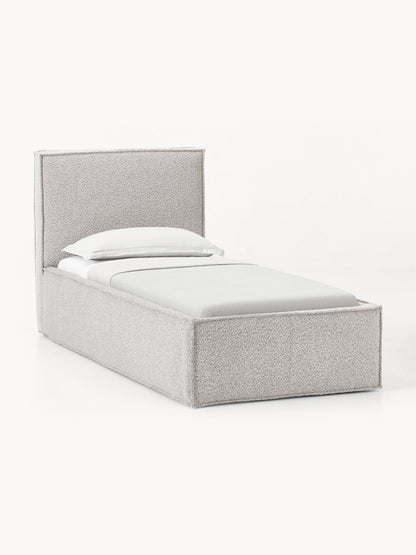 Drescia Single Bed in Bouclé