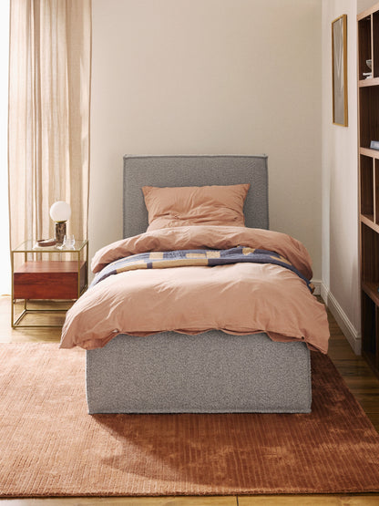 Drescia Single Bed in Bouclé