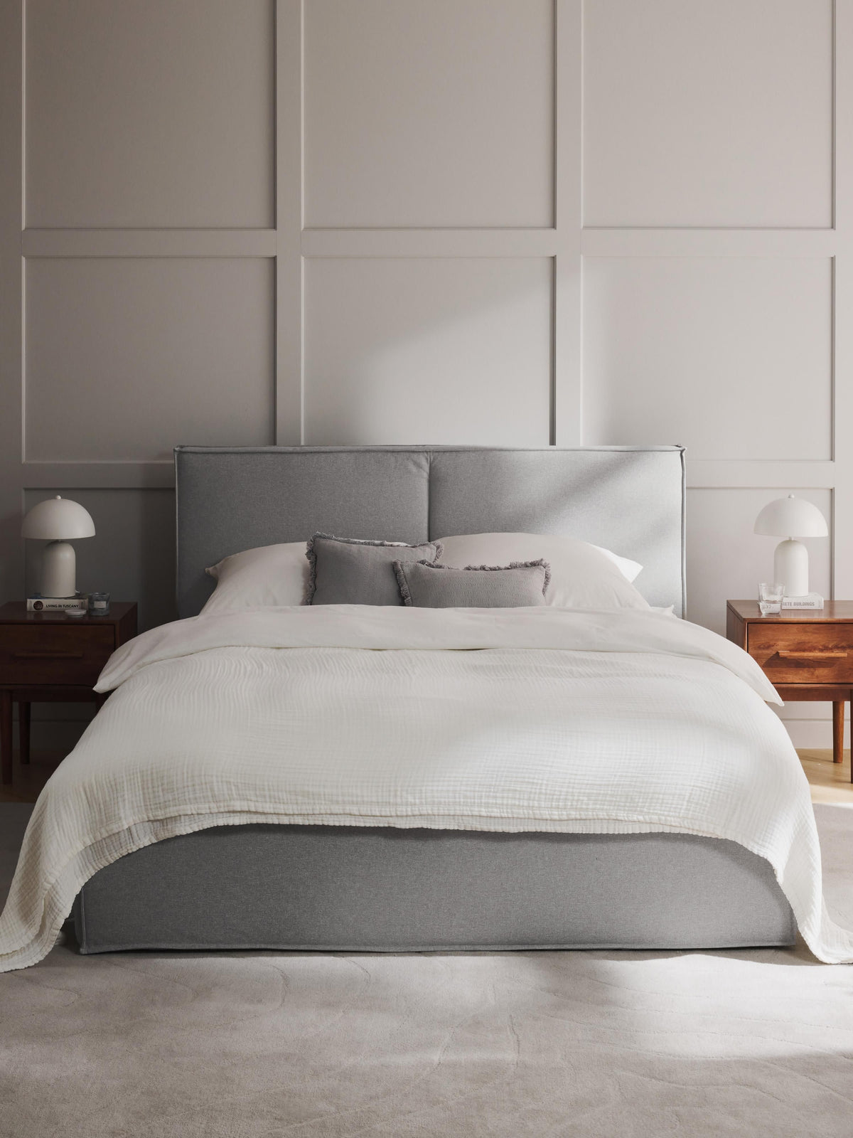 Drescia Upholstered Bed with Storage