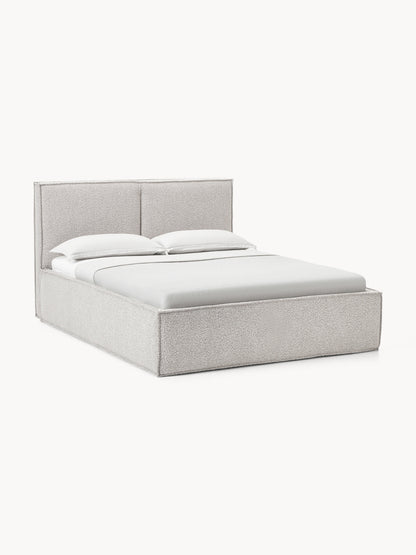 Drescia Upholstered Bouclé Bed