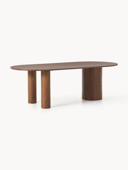 Dunavia Oval Oak Dining Table, in Various Sizes
