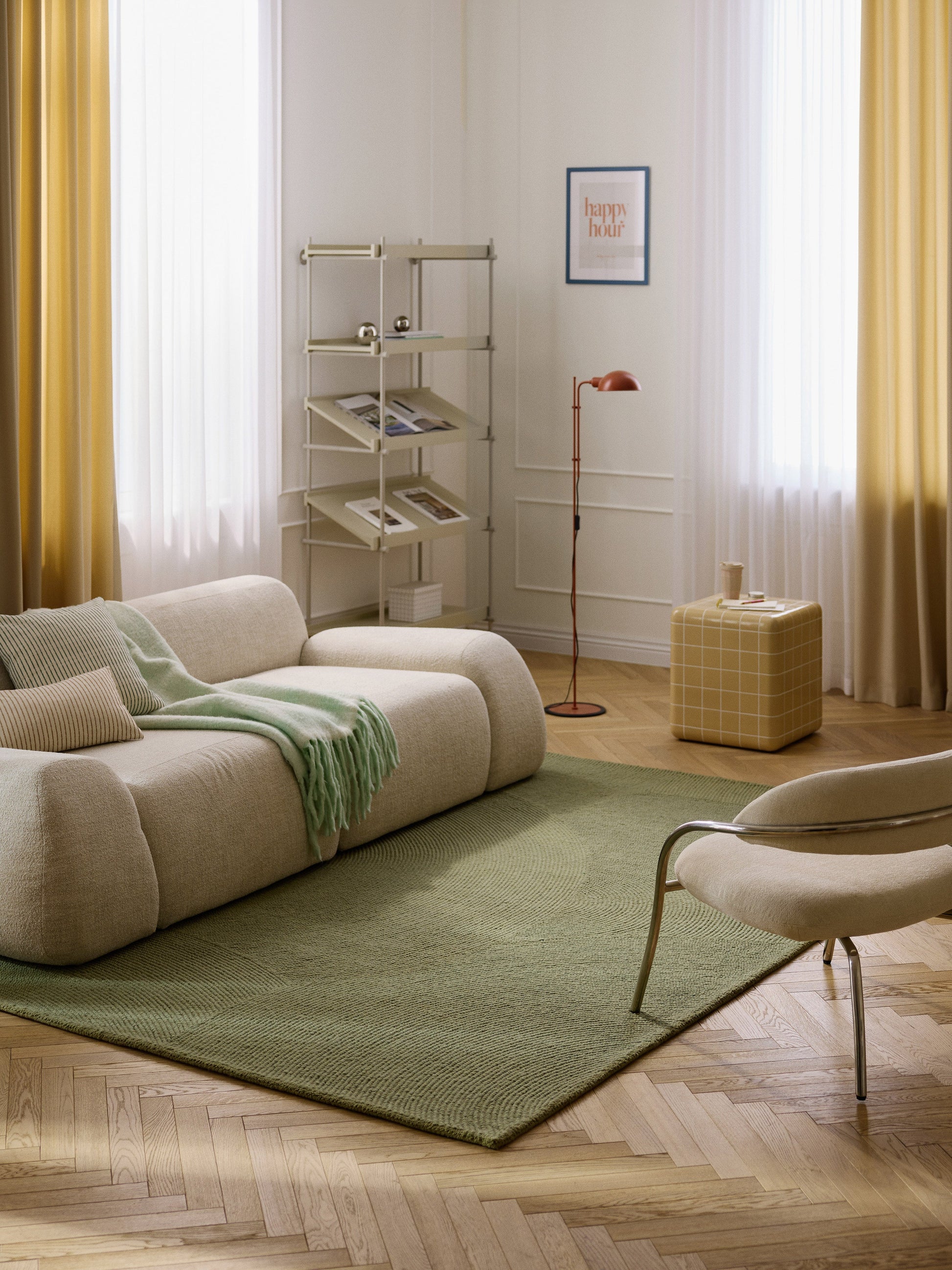 Elenula Hand-Tufted Wool Rug