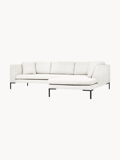 Emverra Corner Sofa with Metal Legs