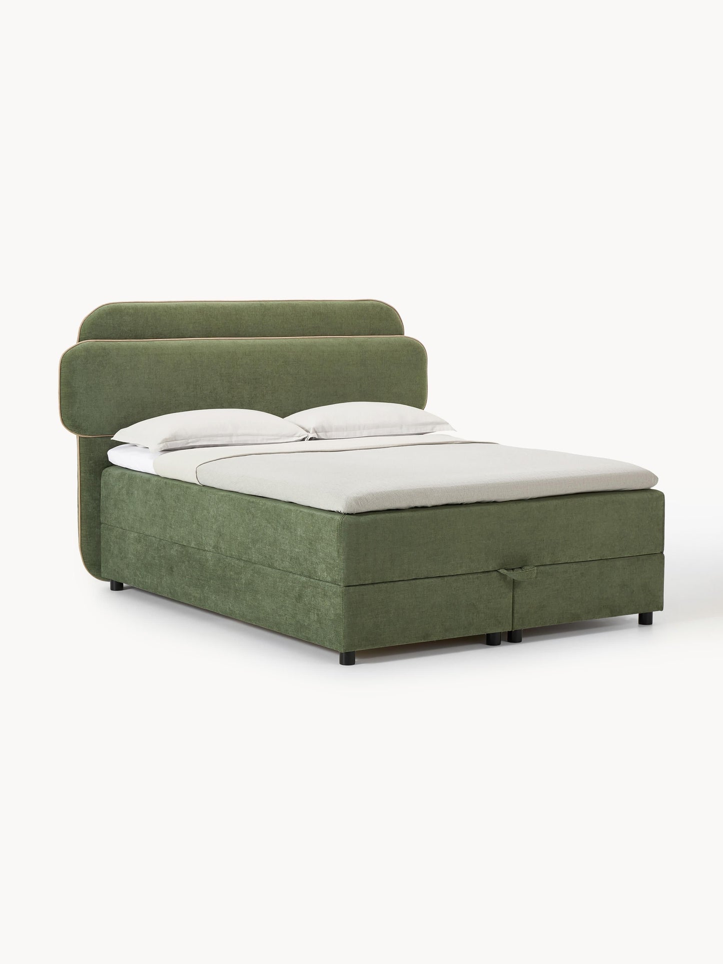 Enrula Box Spring Storage Bed