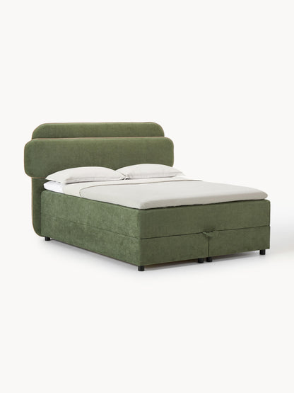 Enrula Box Spring Storage Bed