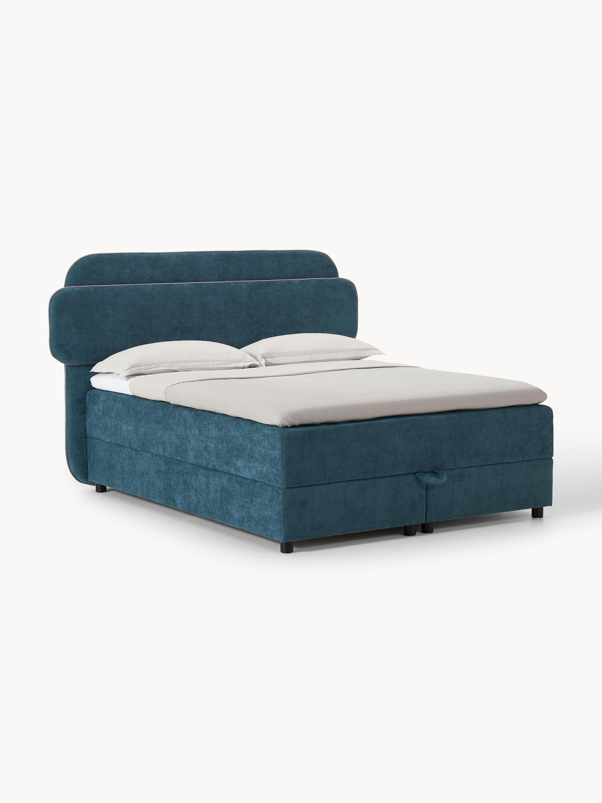 Enrula Box Spring Storage Bed