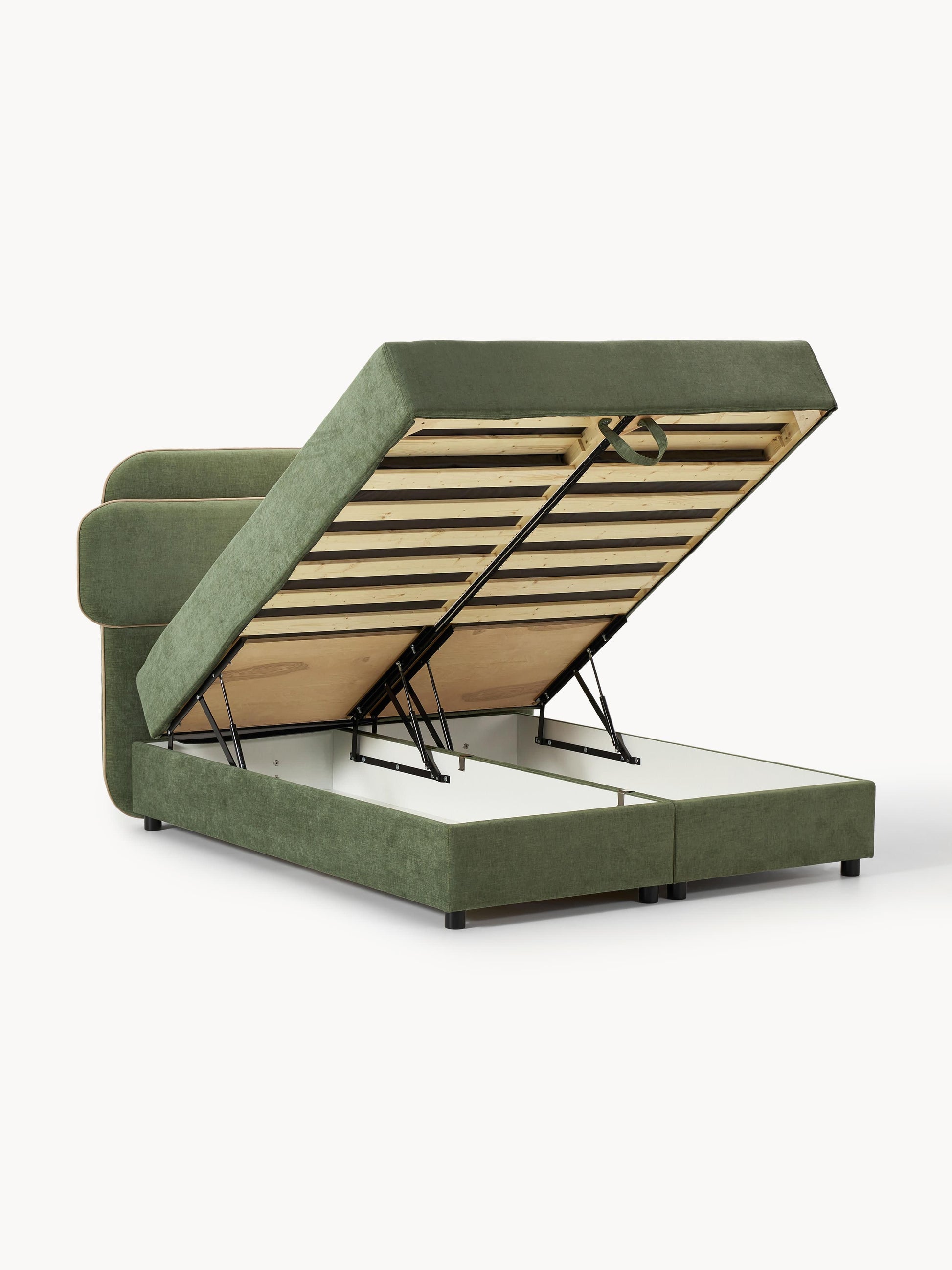 Enrula Box Spring Storage Bed
