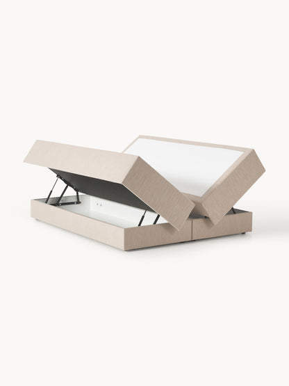 Enzola Box Spring Bed with Storage