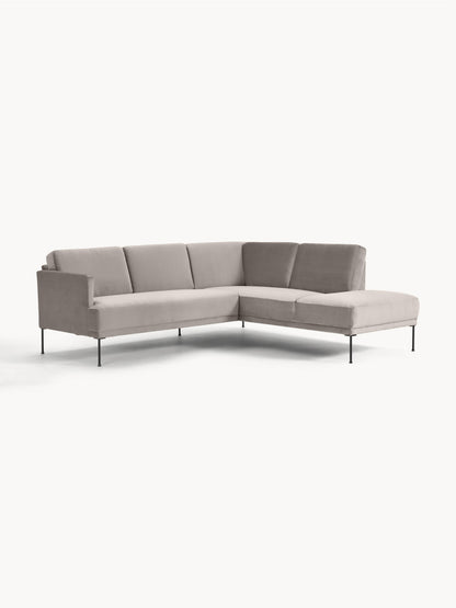 Fluminta Corner Sofa in Velvet
