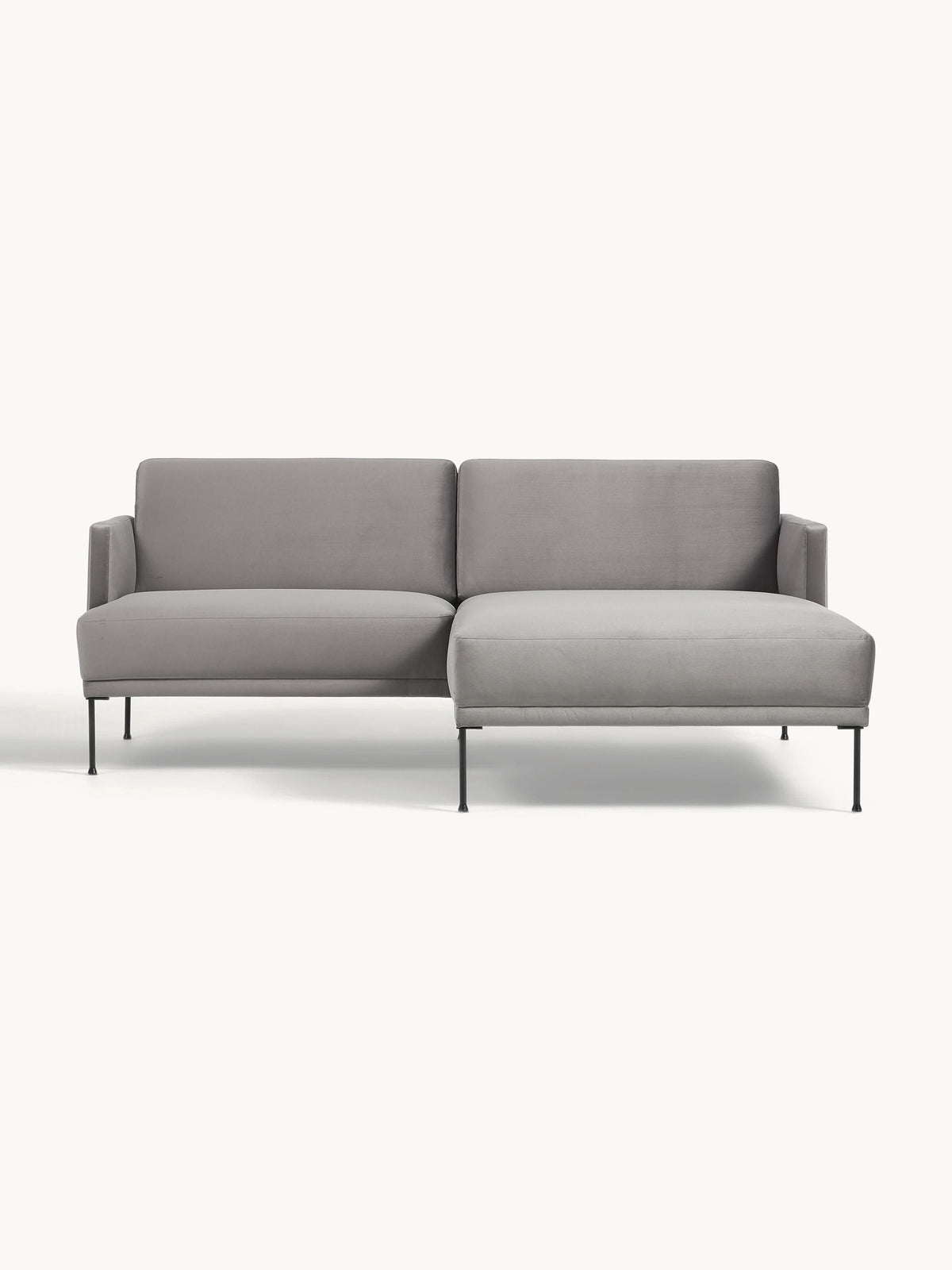 Fluminta Small Corner Sofa in Velvet