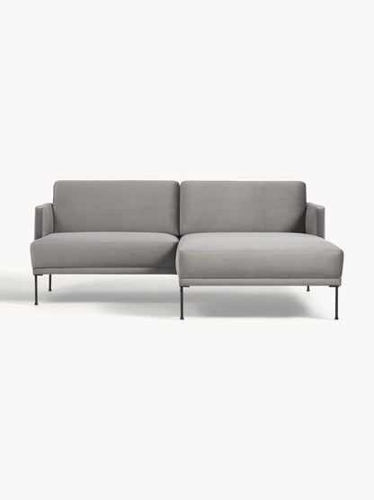 Fluminta Small Corner Sofa in Velvet