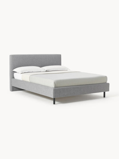 Giulnera Upholstered Bed with Wooden Feet