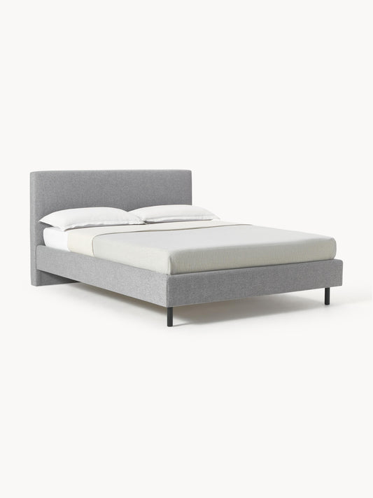 Giulnera Upholstered Bed with Wooden Feet