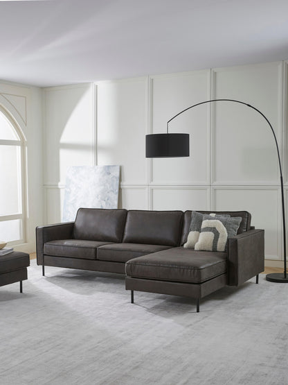 Huntvero Corner Sofa (3-Seater) in Leather