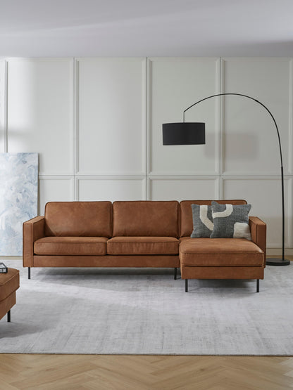 Huntvero Corner Sofa (3-Seater) in Leather