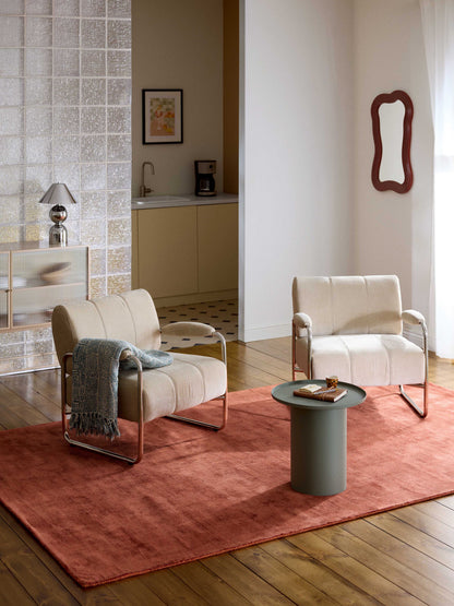 Javerna Viscose Rug, Hand-Woven