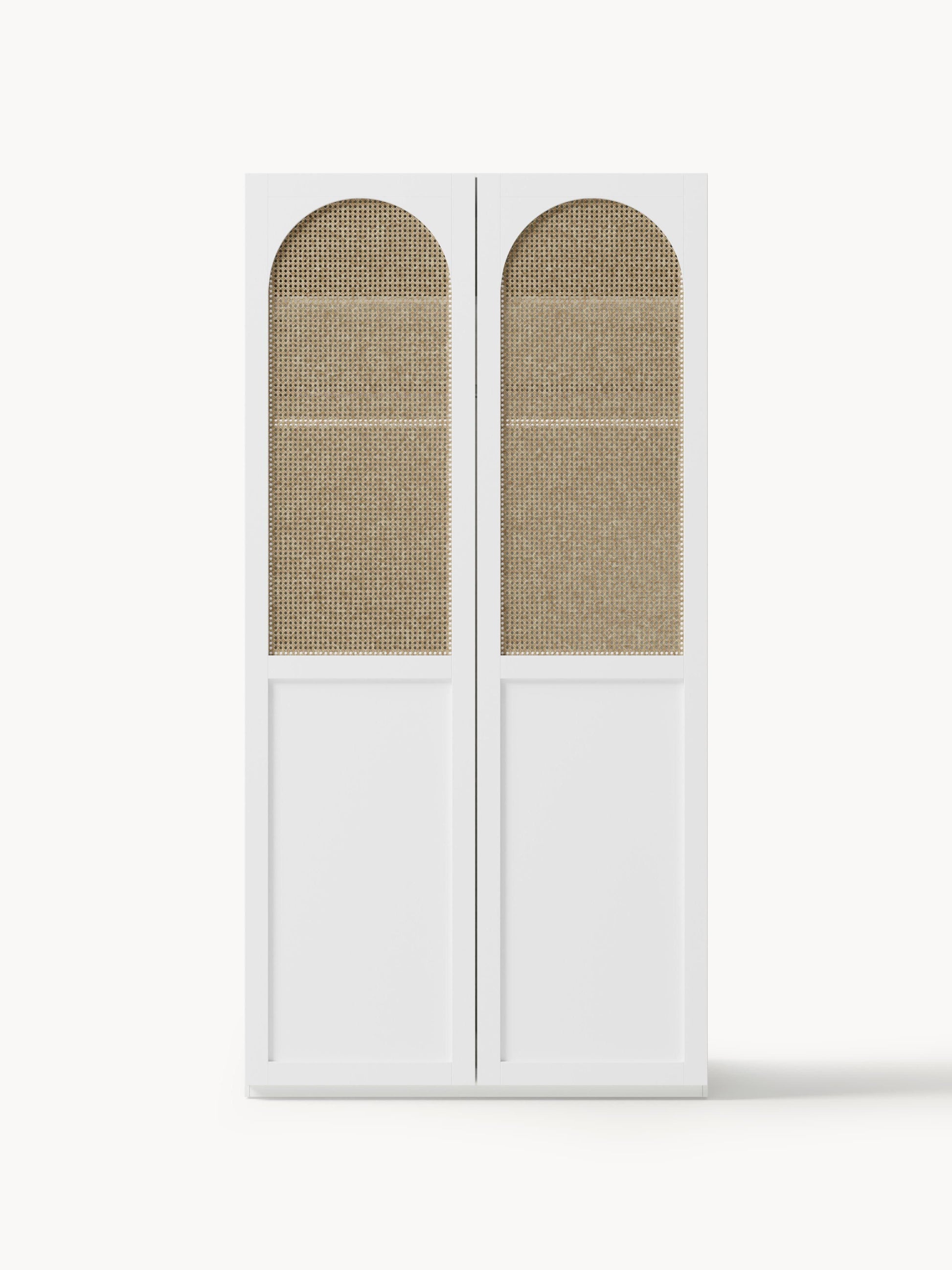 Jenavia Modular Hinged-Door Wardrobe, 100 cm Wide, in Various Sizes