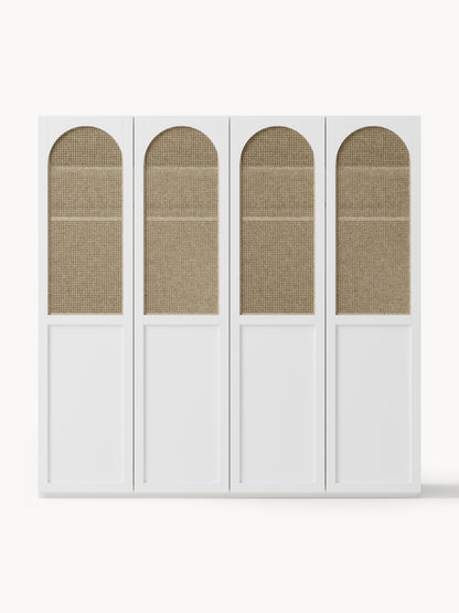 Jenavia Modular Hinged-Door Wardrobe, 200 cm Wide, in Various Sizes