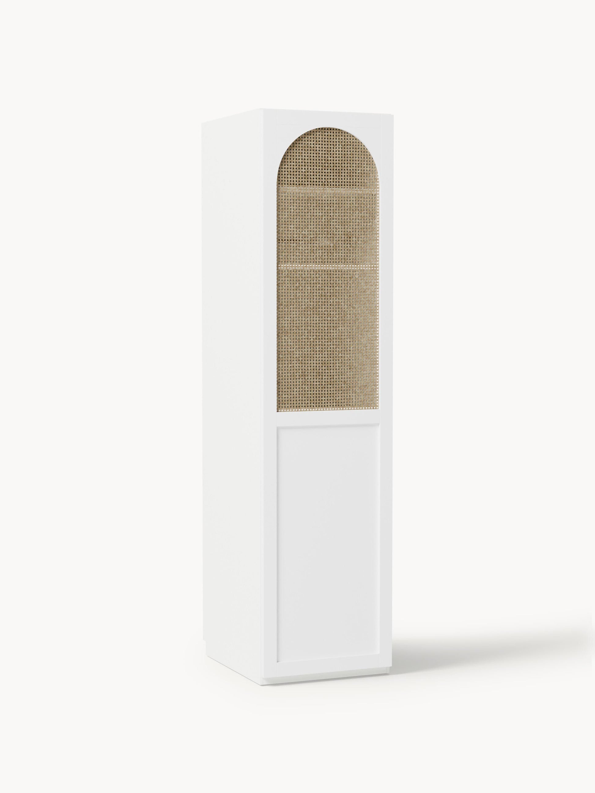 Jenavia Modular Hinged-Door Wardrobe, 50 cm Wide, in Various Sizes