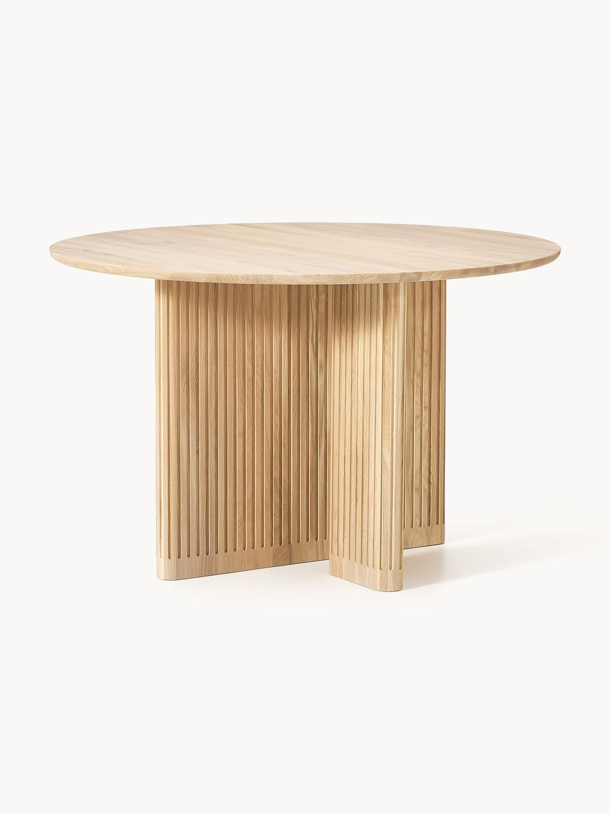 Jolnera Round Oak Dining Table, Ø 120 cm