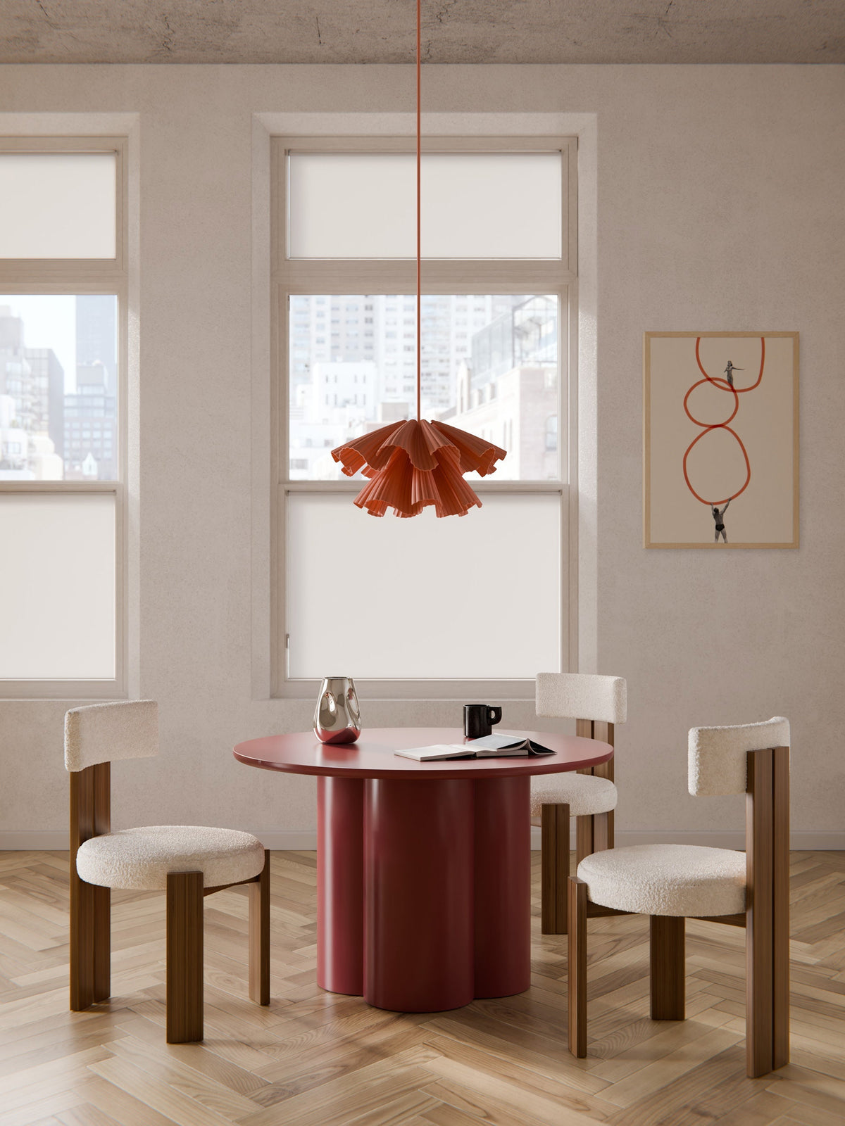 Kevnora Round Dining Table, Ø 120 cm