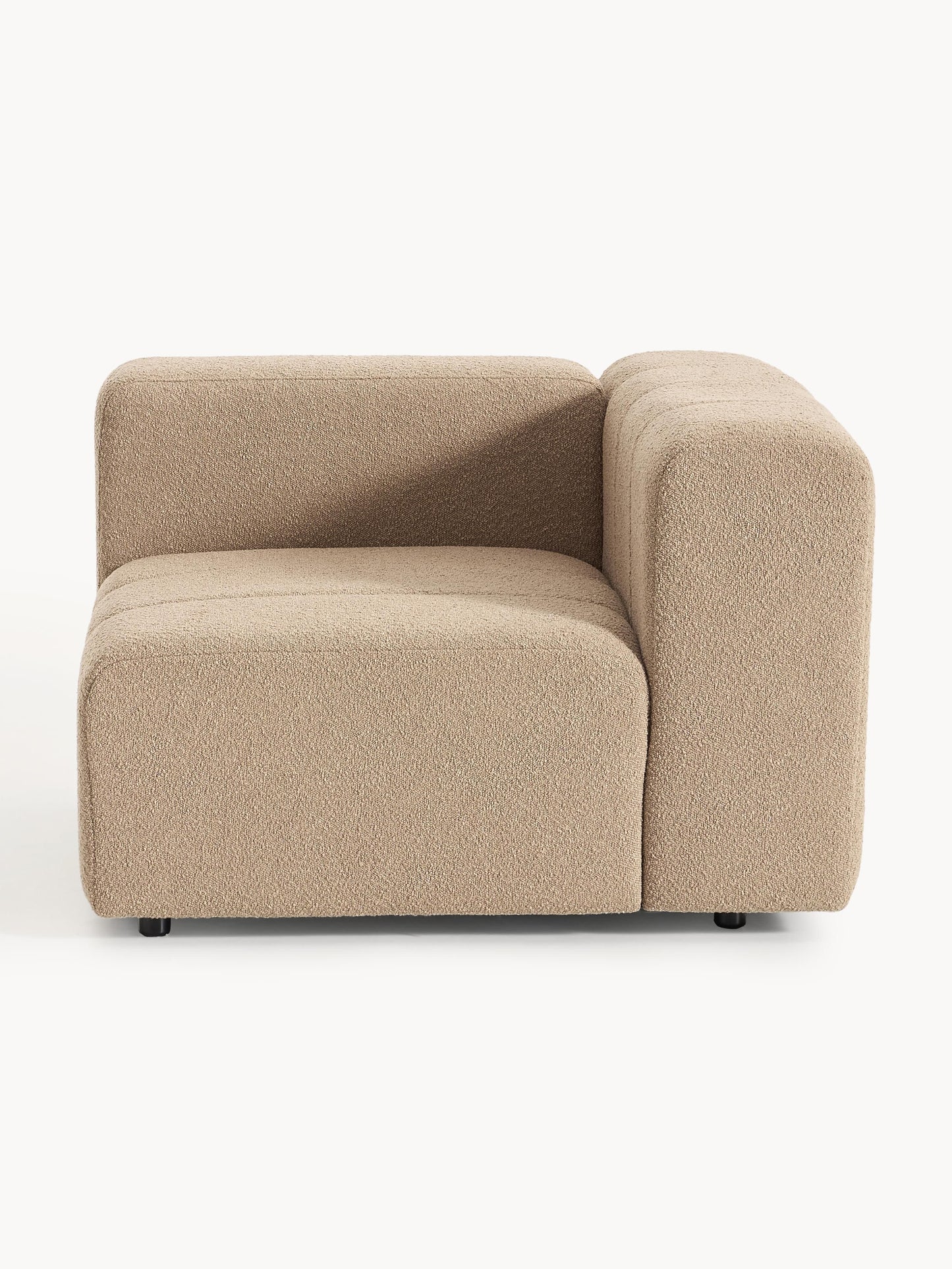 Lenavia Corner Module in Bouclé
