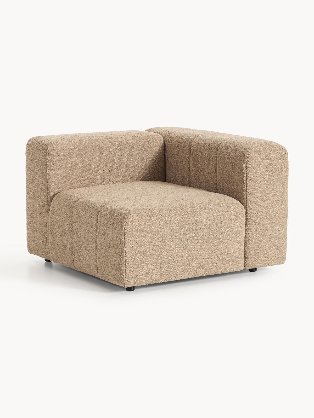 Lenavia Corner Module in Bouclé