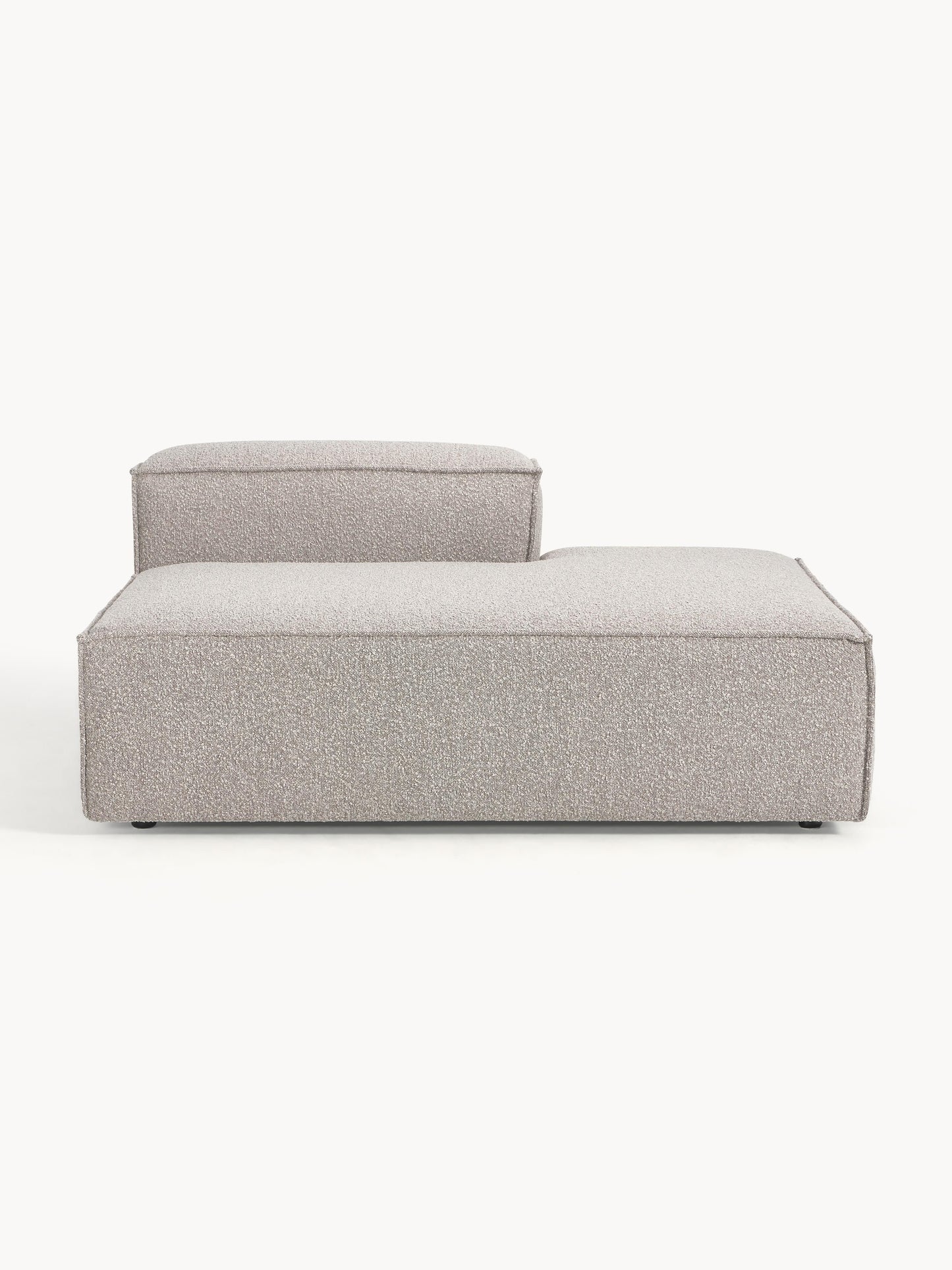 Lendric Bouclé Ottoman Module