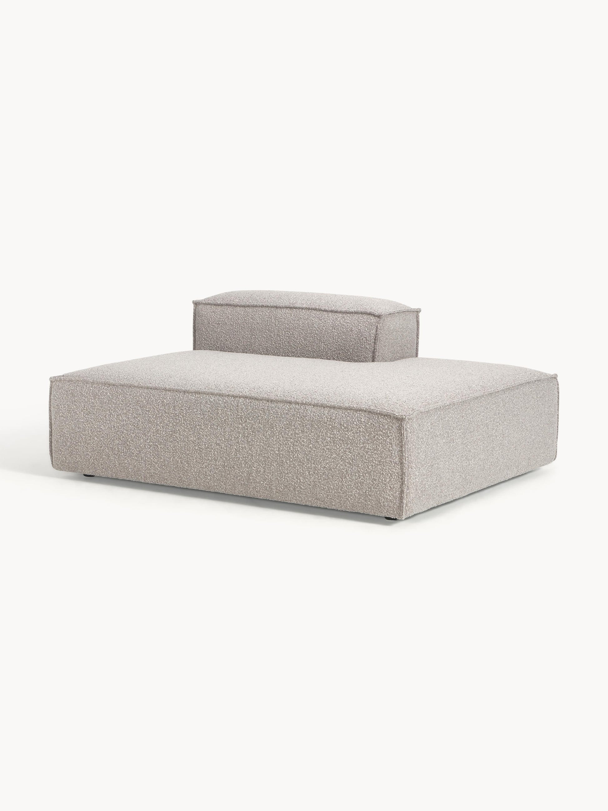 Lendric Bouclé Ottoman Module
