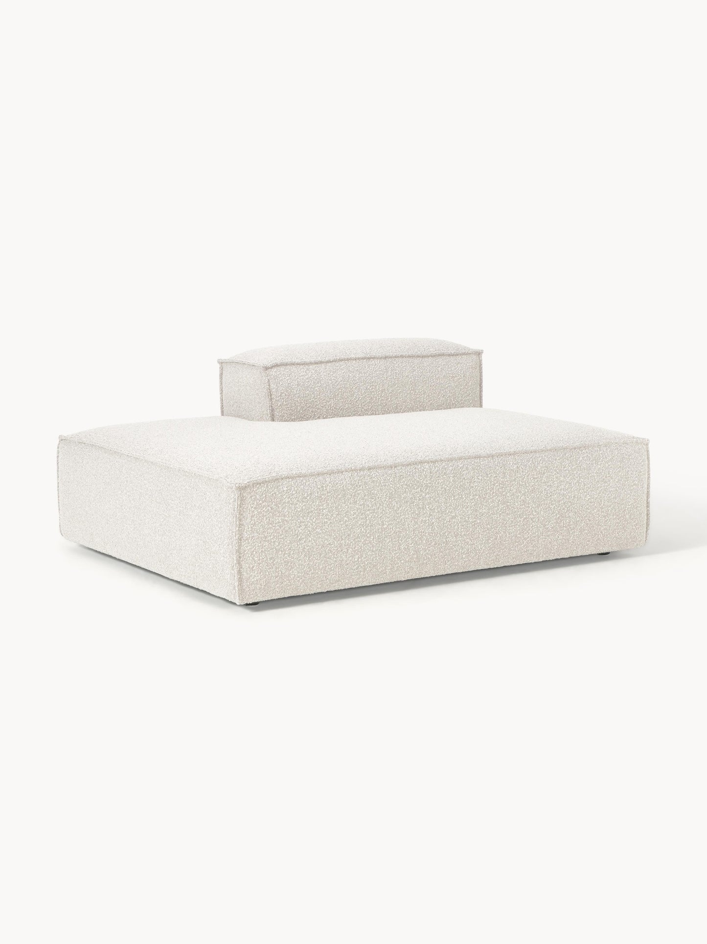 Lendric Bouclé Ottoman Module