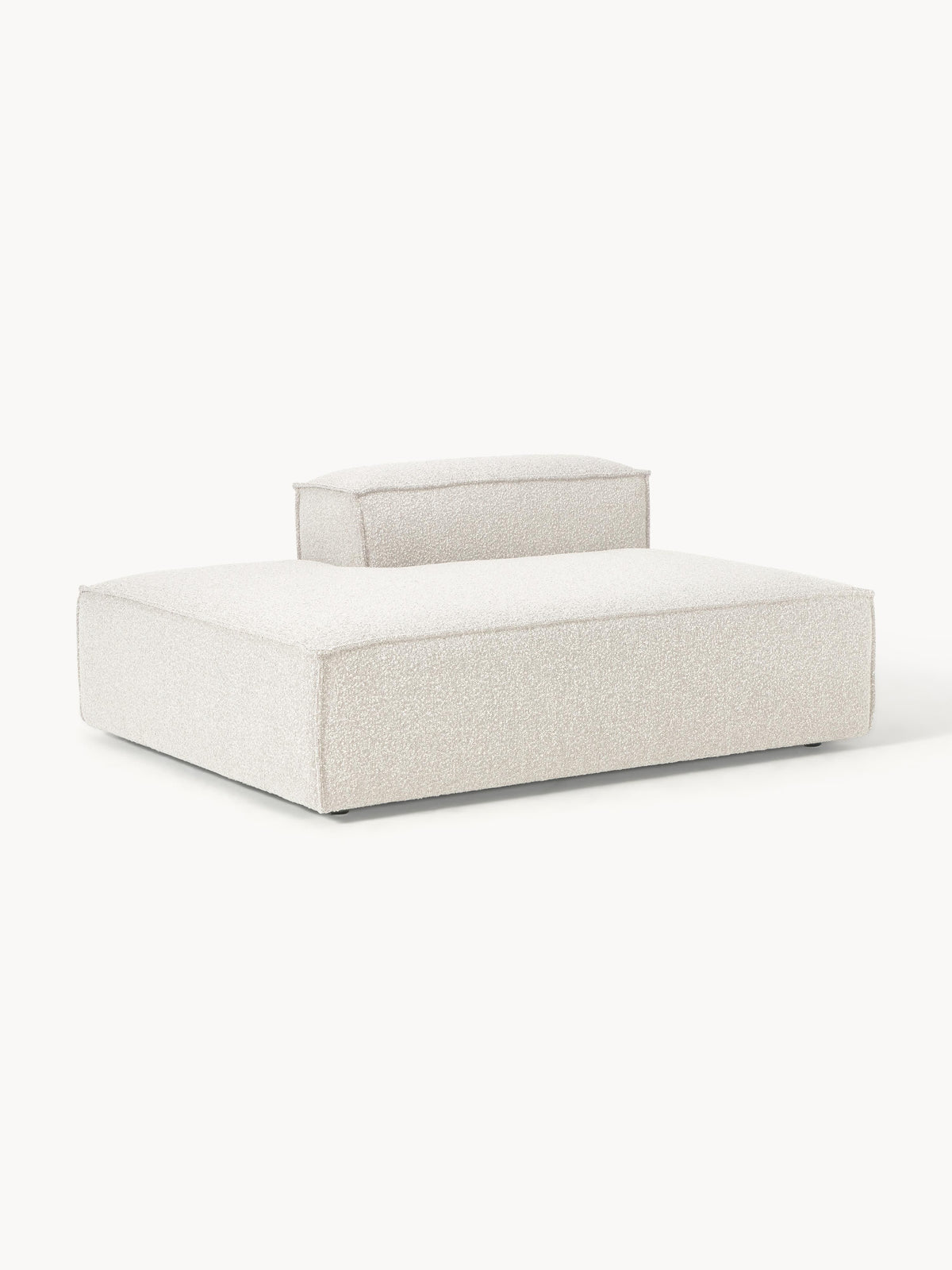 Lendric Bouclé Ottoman Module