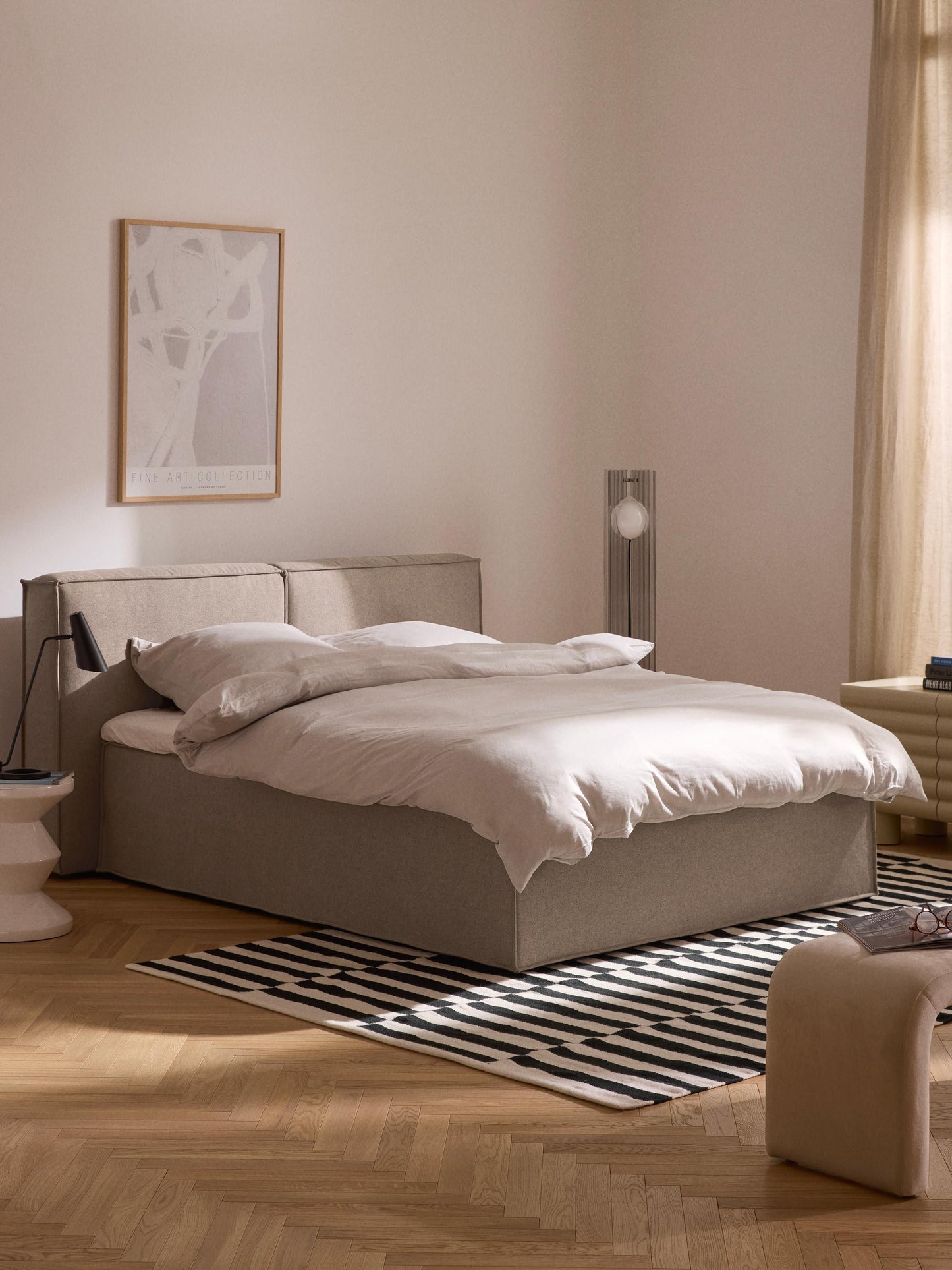 Lendric Box Spring Bed