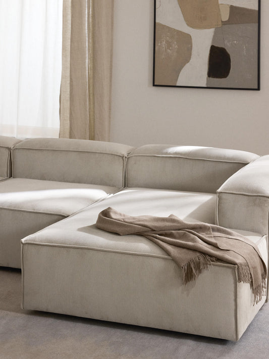 Lendric Corduroy Ottoman Corner Module