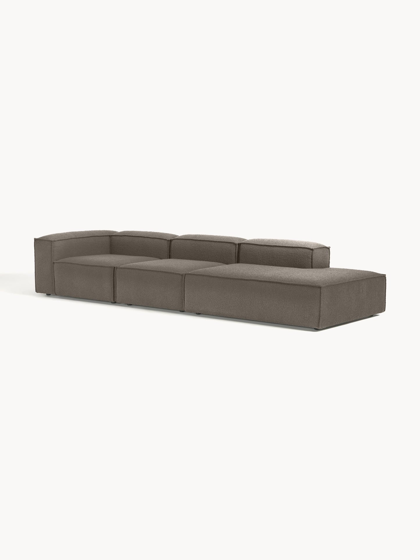 Lendric Modular Bouclé XL Ottoman