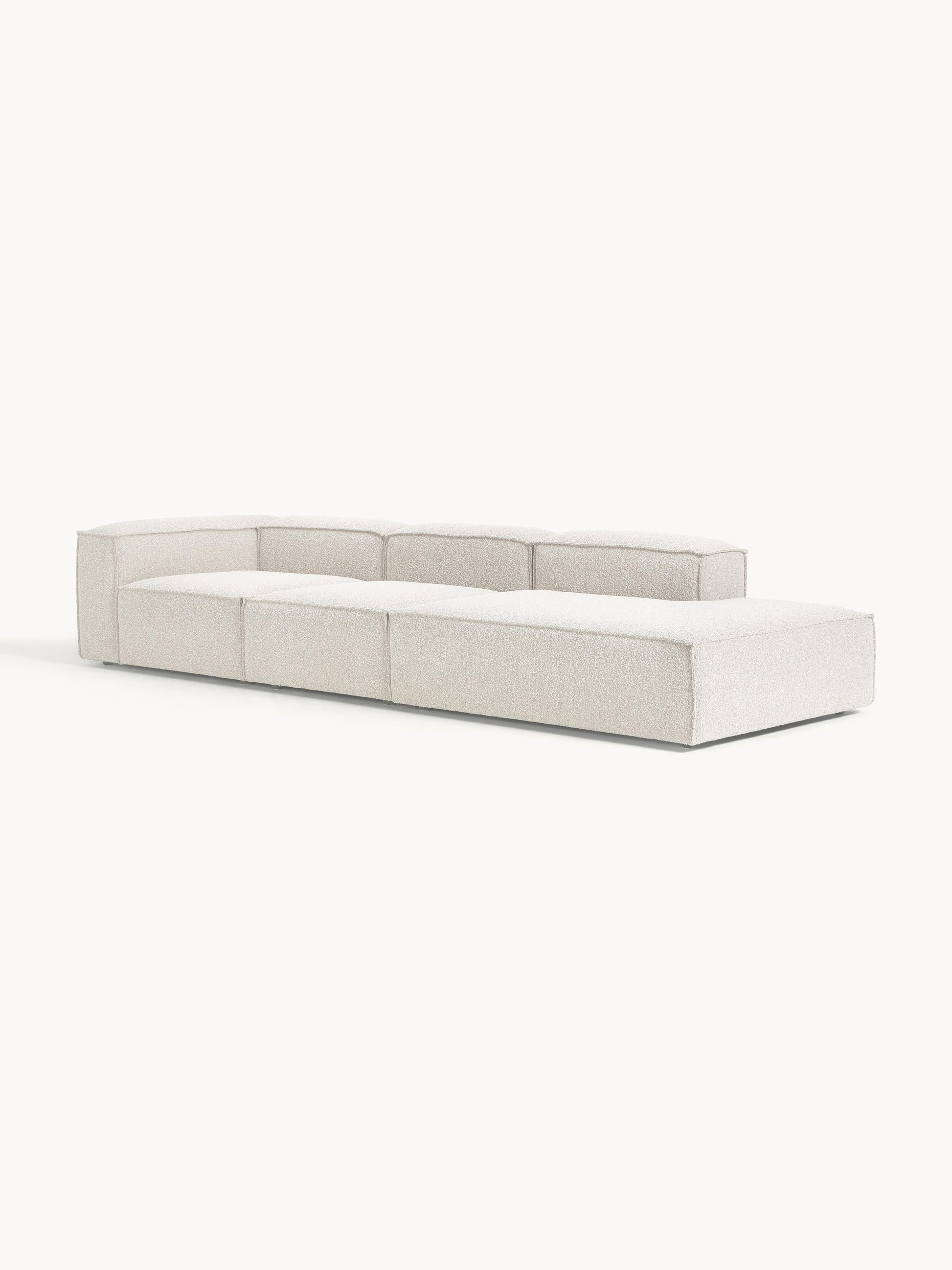Lendric Modular Bouclé XL Ottoman