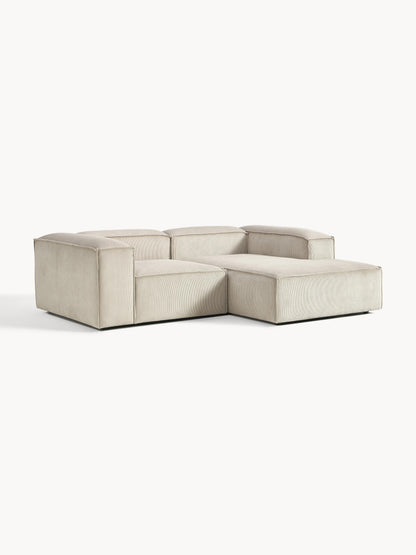Lendric Modular Corduroy Corner Sofa (2-Seater)