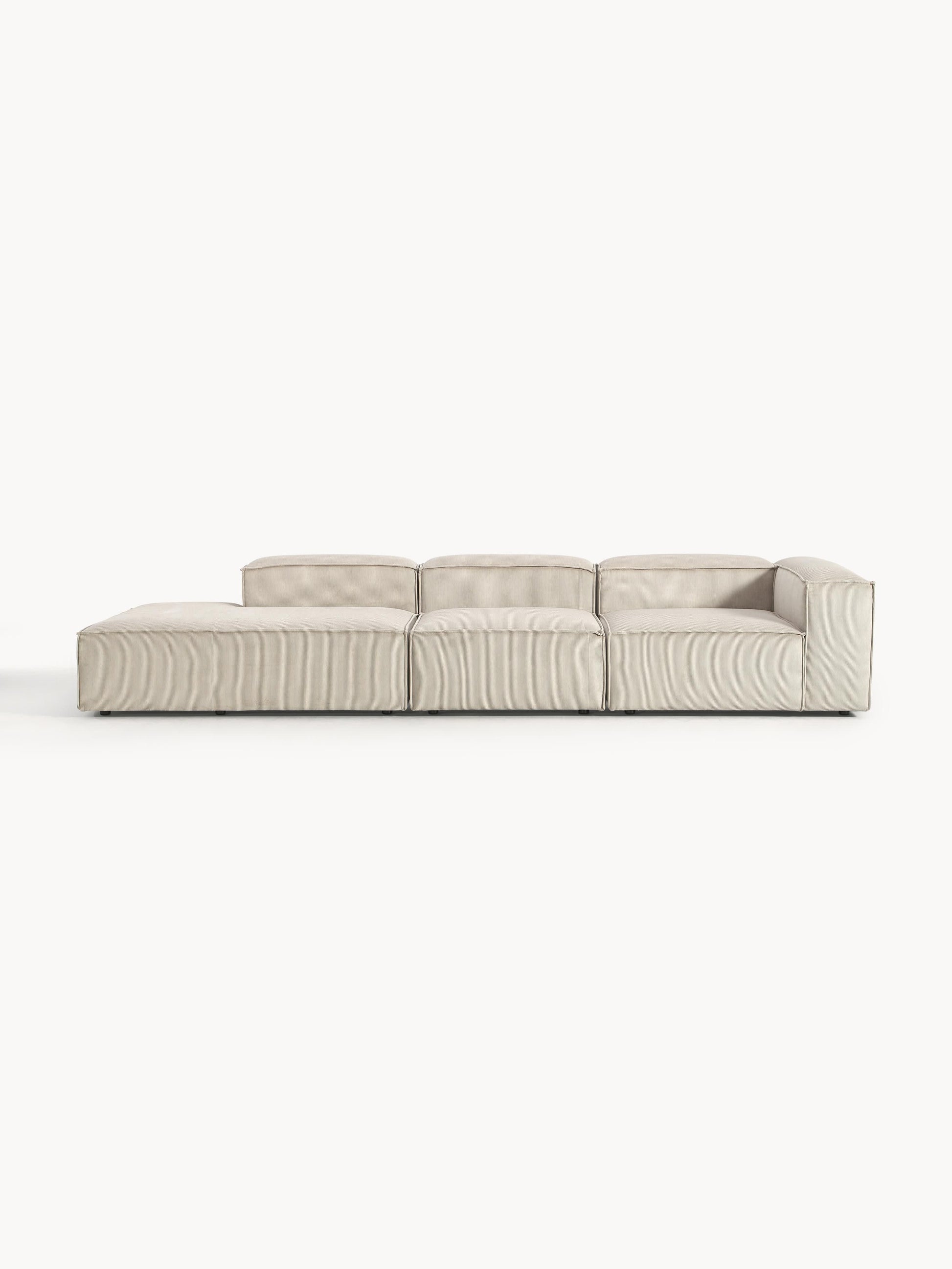 Lendric Modular Corduroy XL Ottoman