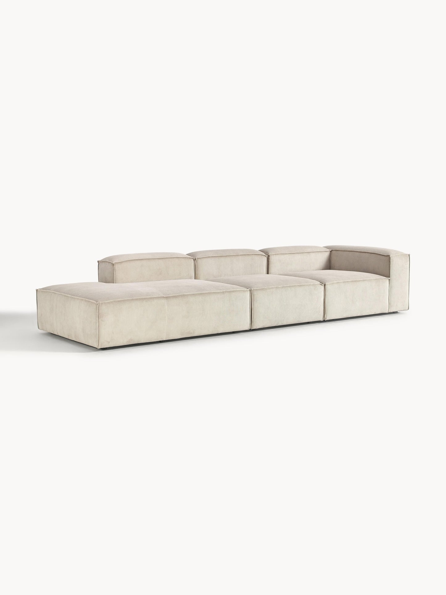 Lendric Modular Corduroy XL Ottoman