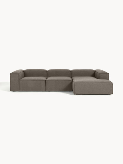 Lendric Modular Corner Sofa (4-Seater) in Bouclé