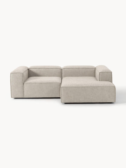 Lendric Modular Linen Blend Corner Sofa (2-Seater)