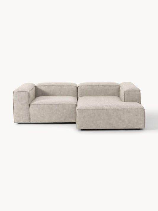 Lendric Modular Linen Blend Corner Sofa (2-Seater)