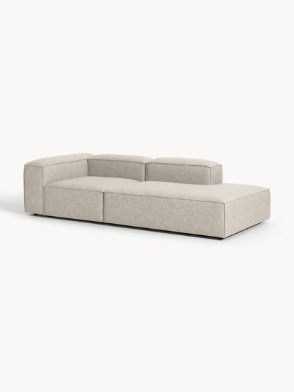 Lendric Modular Linen Blend Ottoman