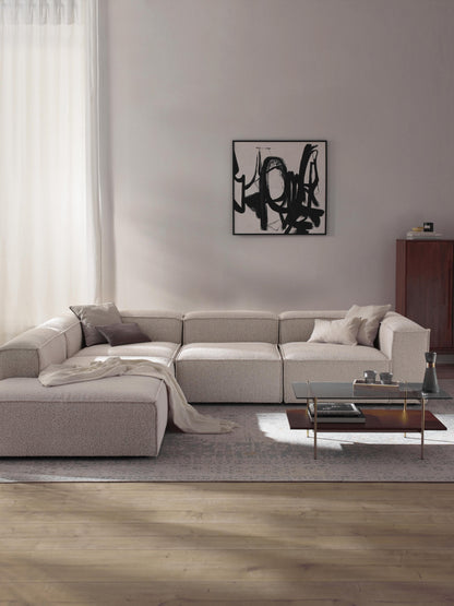 Lendric Modular XL Bouclé Corner Sofa (4-Seater)