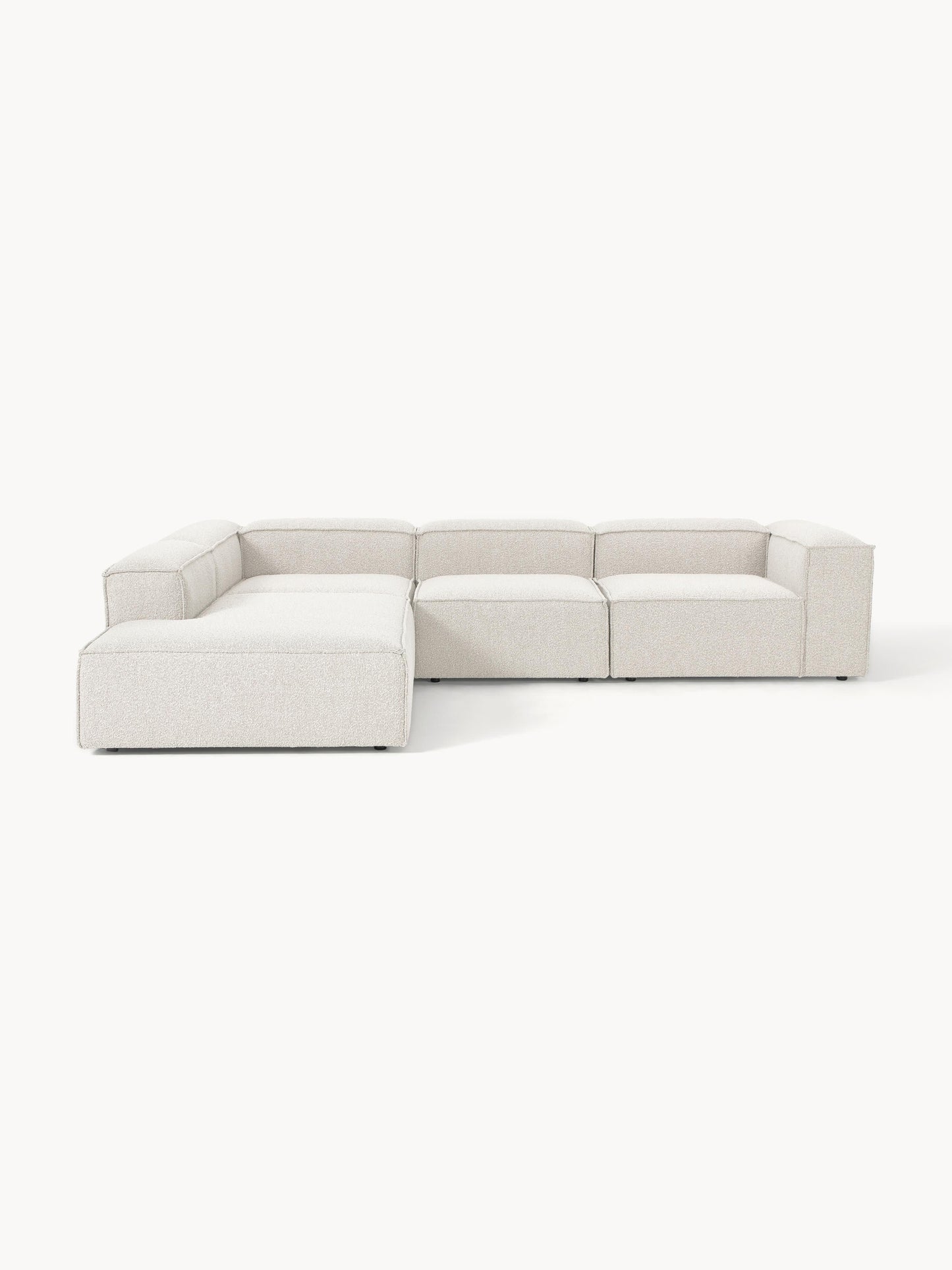 Lendric Modular XL Bouclé Corner Sofa (4-Seater)