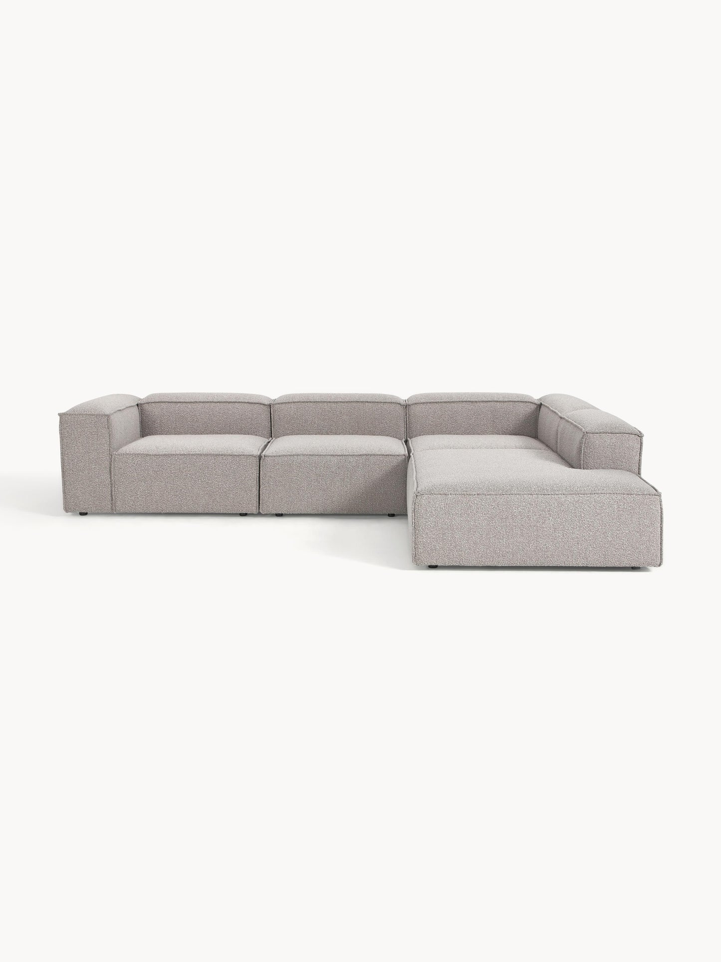 Lendric Modular XL Bouclé Corner Sofa (4-Seater)