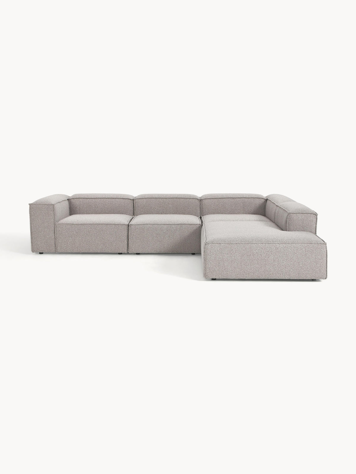 Lendric Modular XL Bouclé Corner Sofa (4-Seater)