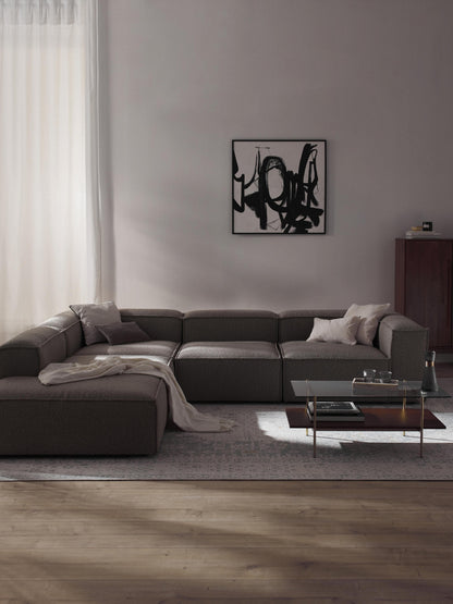Lendric Modular XL Bouclé Corner Sofa (4-Seater)