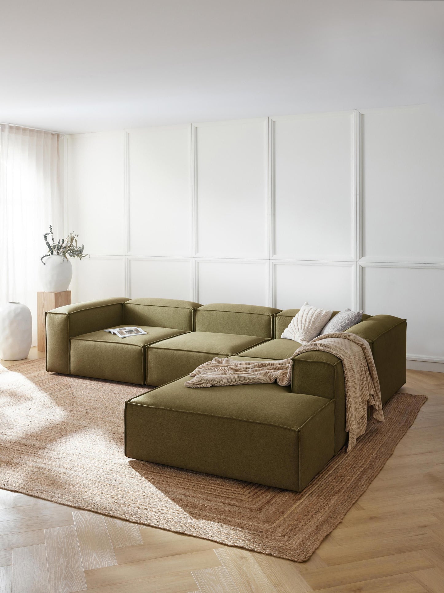 Lendric Modular XL Corner Sofa (4-Seater)