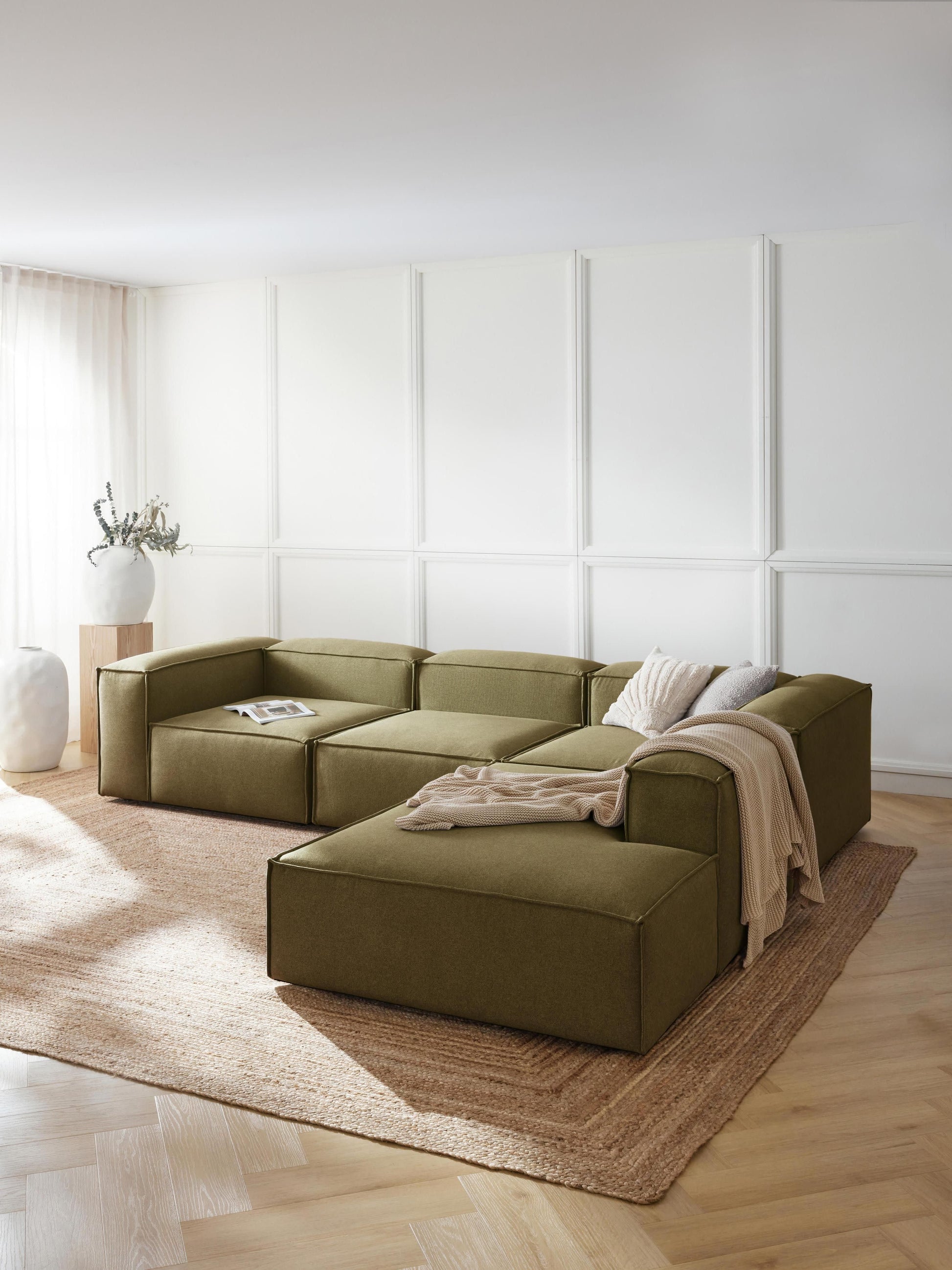Lendric Modular XL Corner Sofa (4-Seater)